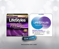 LifeStyles Natural Feeling/Sensation Naturelle Latex Condoms LifeStyles Natural Feeling/Sensation Naturelle Latex Condoms