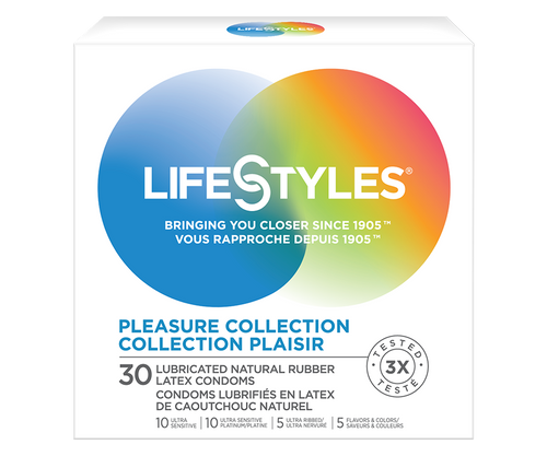 LifeStyles Pleasure Collection/Collection Plaisir Condoms LifeStyles Pleasure Collection/Collection Plaisir Condoms