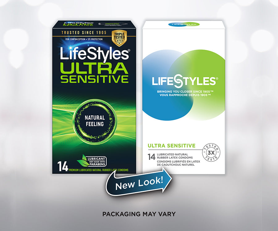 LifeStyles Ultra Sensitive Latex Condoms