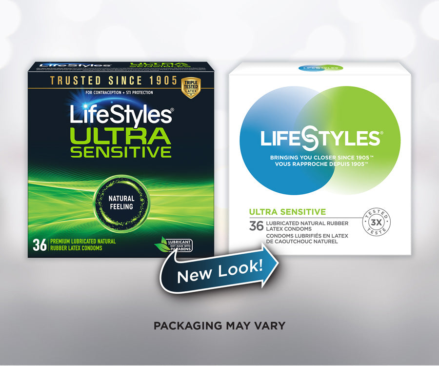 LifeStyles Ultra Sensitive Latex Condoms