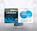LifeStyles Lubricated/Lubrifié Latex Condoms