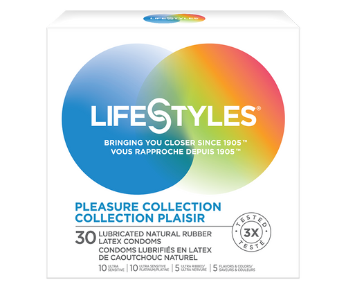 LifeStyles Pleasure Collection/Collection Plaisir Condoms